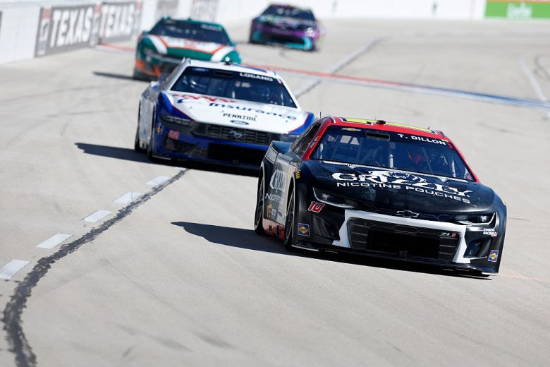 Ty Dillon drives at Texas.