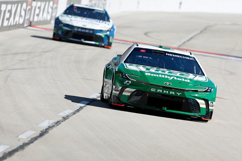 John Hunter Nemechek drives at Texas.