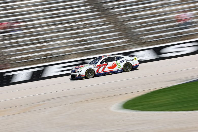 Carson Hocevar drives at Texas.