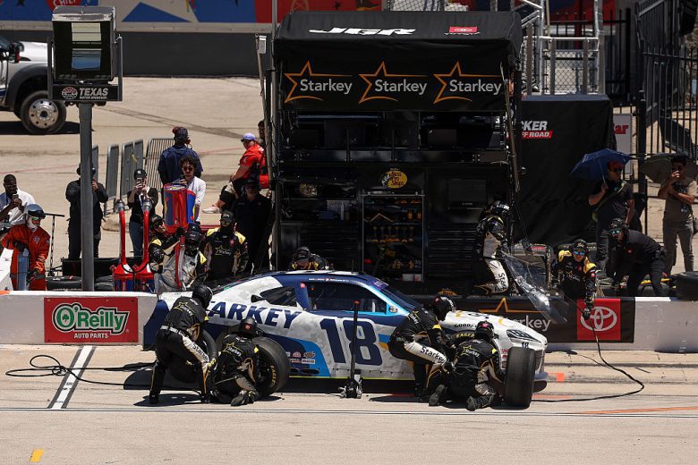William Sawalich pits at Texas.