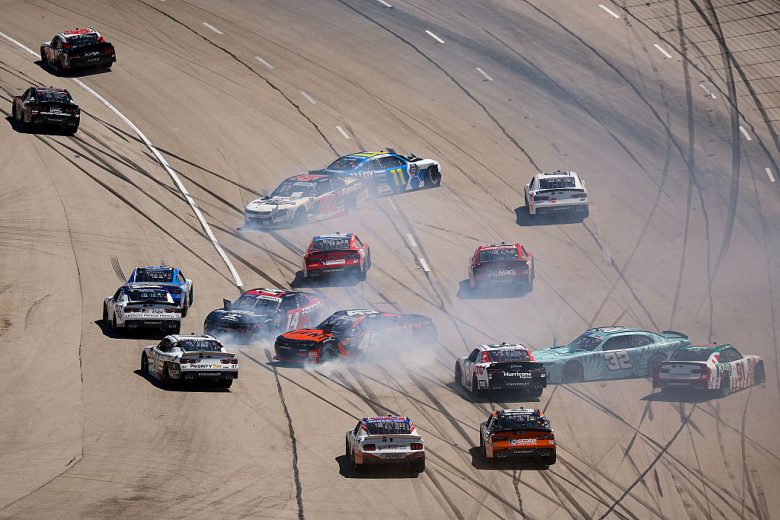 A wreck at Texas.