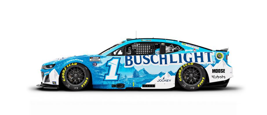 Ross Chastain's paint scheme for Kansas.
