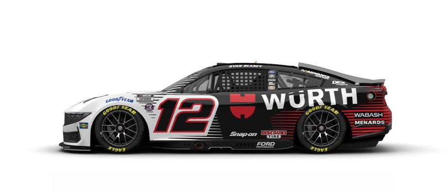 Ryan Blaney's paint scheme for Kansas.