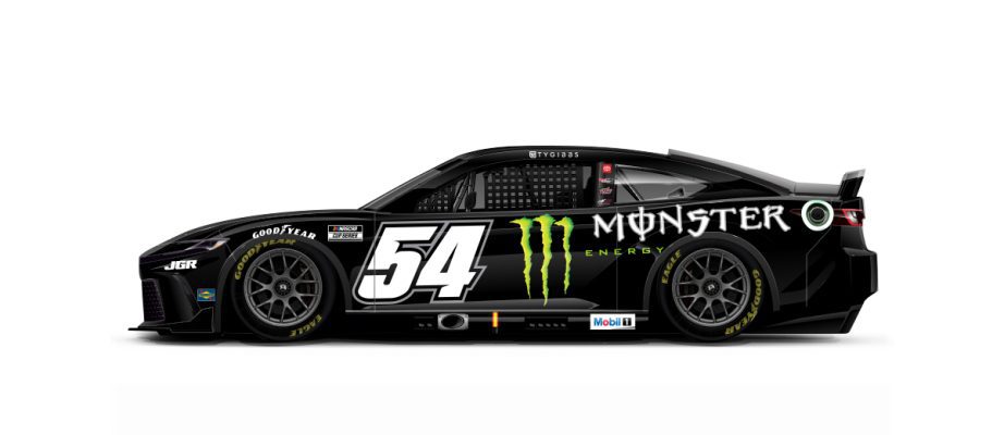 Ty Gibbs' paint scheme for Kansas.