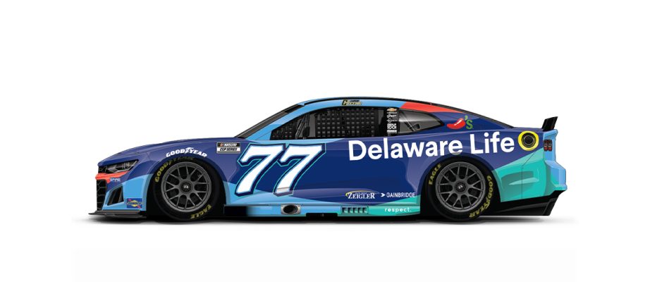 Carson Hocevar's paint scheme for Kansas.