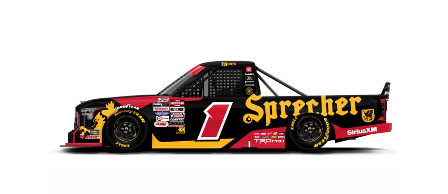 Brandon Jones' paint scheme for Kansas.