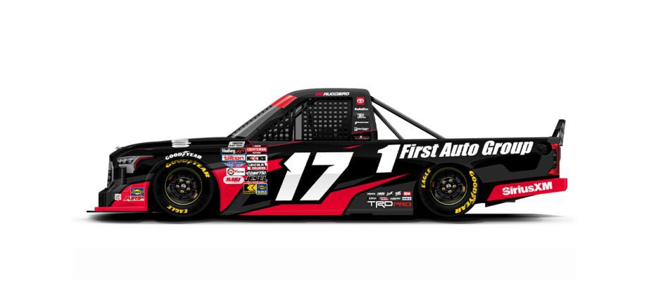 Gio Ruggiero's paint scheme for Kansas.