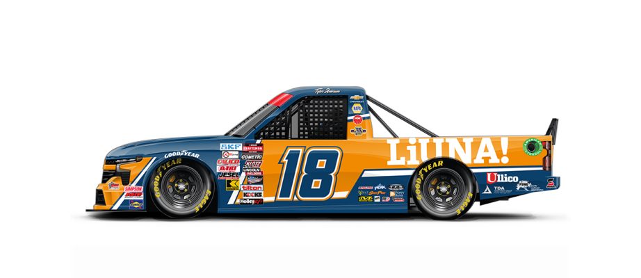 Tyler Ankrum's paint scheme for Kansas.