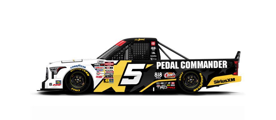 Toni Breidinger's paint scheme for Kansas.