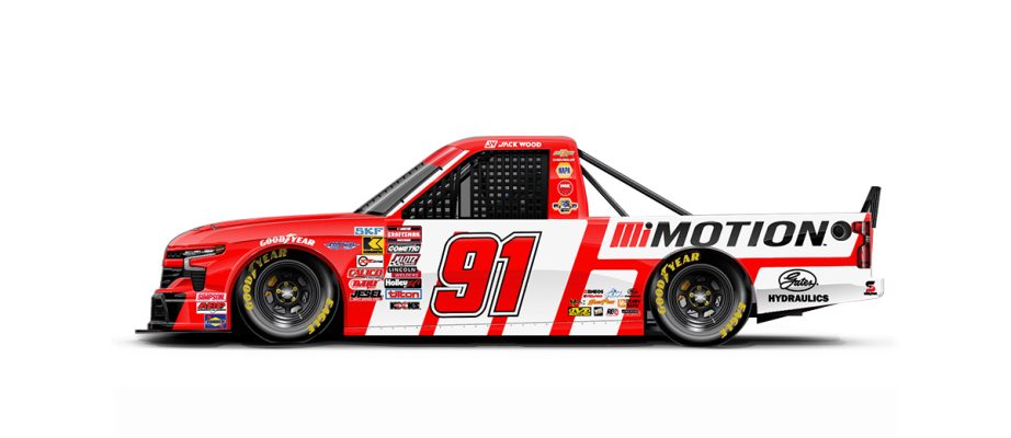 Jack Wood's paint scheme for Kansas.