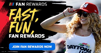NASCAR Fan Rewards Small Left Promo - Fast Fun Fan Rewards