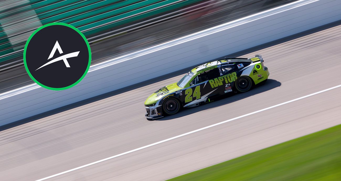 William Byron races at Kansas Speedway in the No. 24 Hendrick Motorsports Chevrolet.