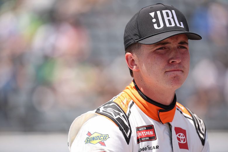 Brent Crews looks on at North Wilkesboro.