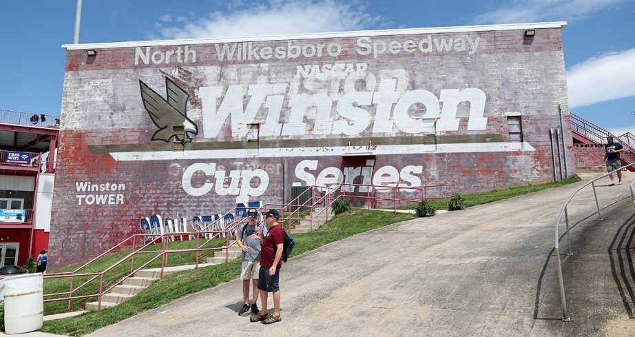 NORTH WILKESBORO, NORTH CAROLINA - MAY 18: A general view of the atmosphere prior to the NASCAR Cup Series All-Star Open at North Wilkesboro Speedway on May 18, 2025 in North Wilkesboro, North Carolina. (Photo by David Jensen/Getty Images)
