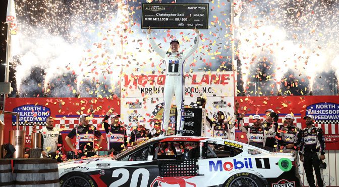 Featured Image for Christopher Bell wins 2025 All-Star Race at North Wilkesboro