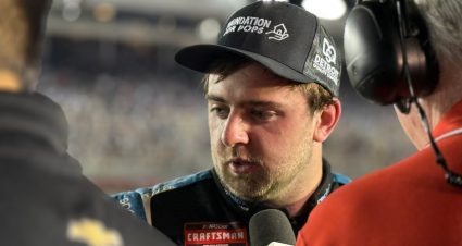 Kaden Honeycutt pitches career-best third-place result in Charlotte Truck race