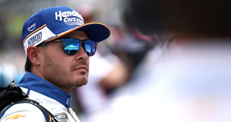 kyle larson before nascar cup series practice at charlotte