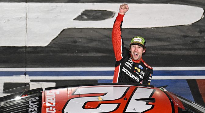 Ryan Blaney recounts 2023 Coca-Cola 600 win, how it set up run to Cup championship
