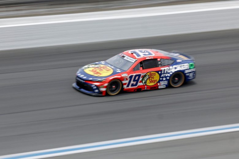 Chase Briscoe drives at Charlotte.
