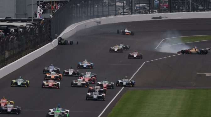 Featured Image for From hope to heartbreak: Larson’s Indy run ends early after spin