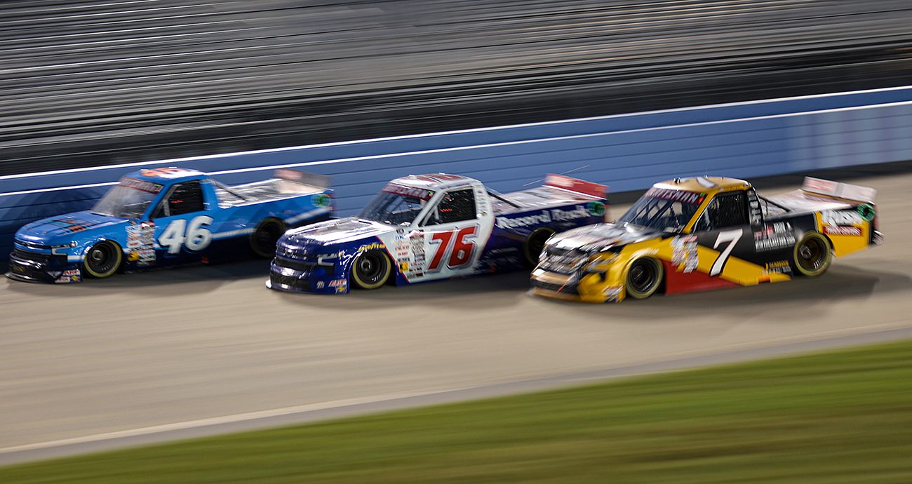 The racers now have to use official race tracks