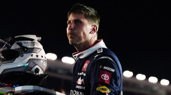 Featured image for Fueling mishap derails Denny Hamlin’s Coca-Cola 600 pursuit