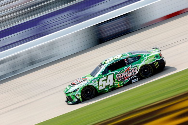 Ty Gibbs drives at Nashville.