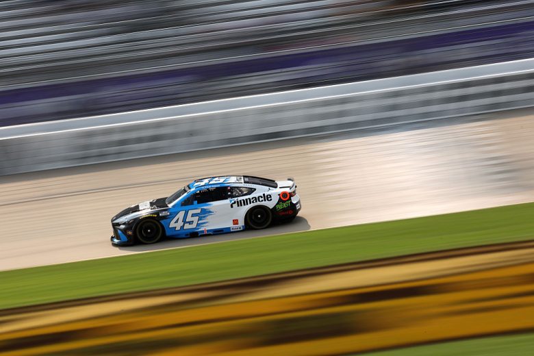 Tyler Reddick drives at Nashville.