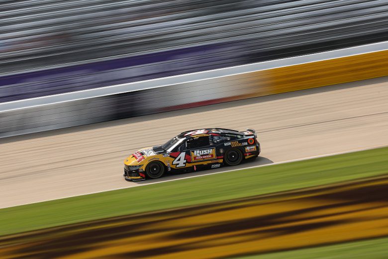 Noah Gragson drives at Nashville.