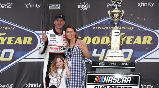 Featured Image for Denny Hamlin on baby watch; Truex on standby to drive No. 11