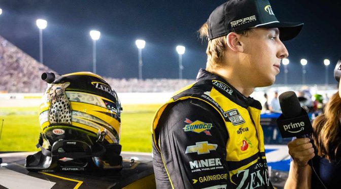 Carson Hocevar rebounds, dashes to runner-up result at Nashville
