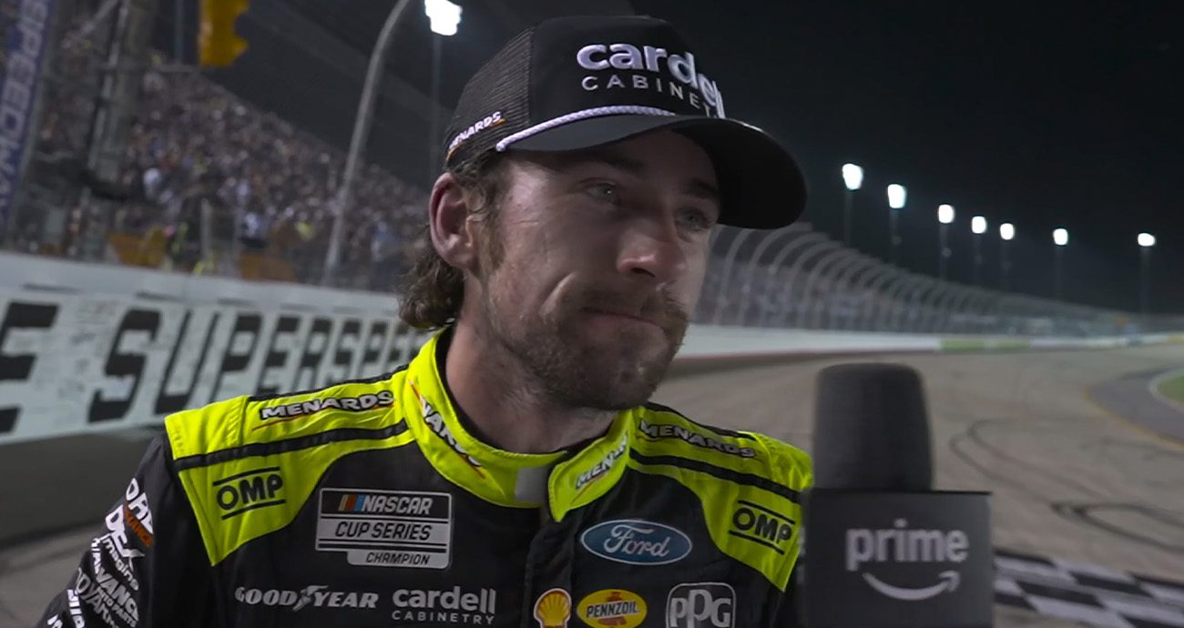 Blaney 'never gave up hope' en route to first win of '25 | NASCAR