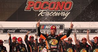 Promo Image for Briscoe the most recent Pocono winner: All victors at track