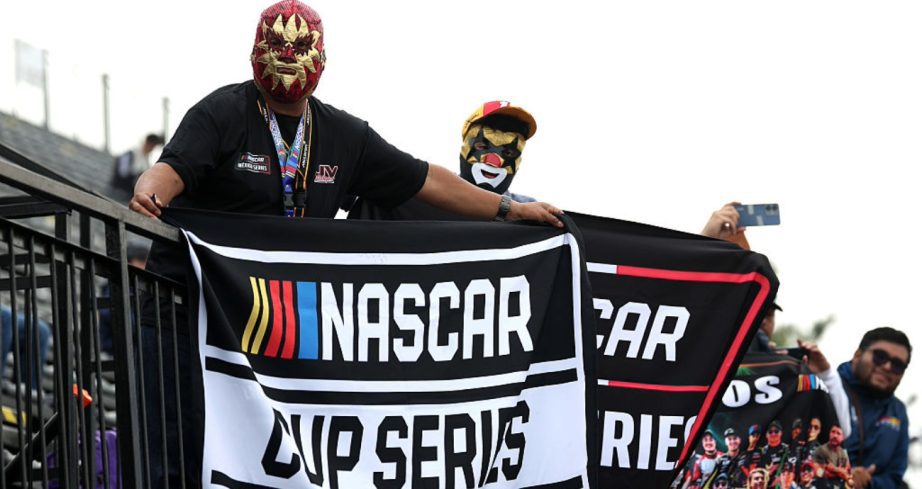 NASCAR fans in Mexico City.