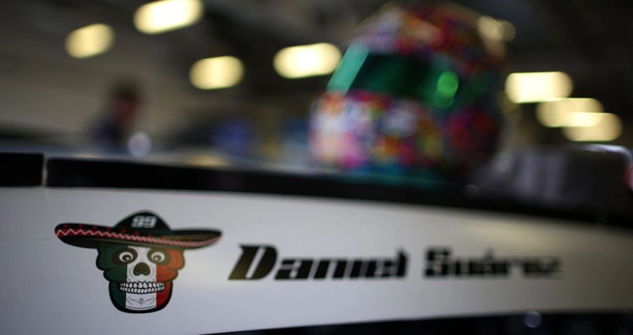 Daniel Suárez's car in Mexico City.