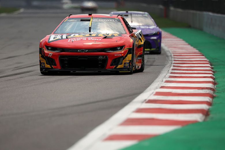 Michael McDowell drives in Mexico City.