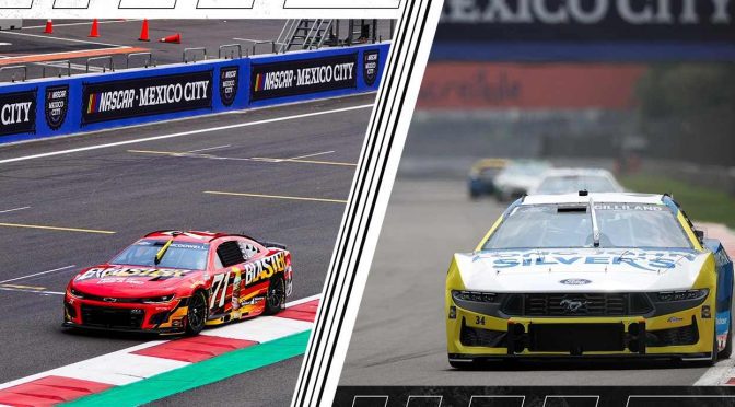 Featured Image for McDowell, Gilliland top Cup Series practice sessions in Mexico City
