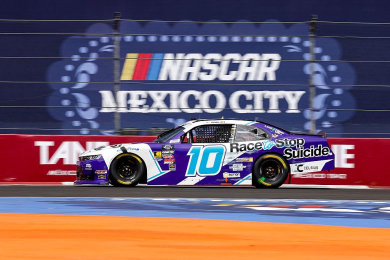 Daniel Dye drives in Mexico City.