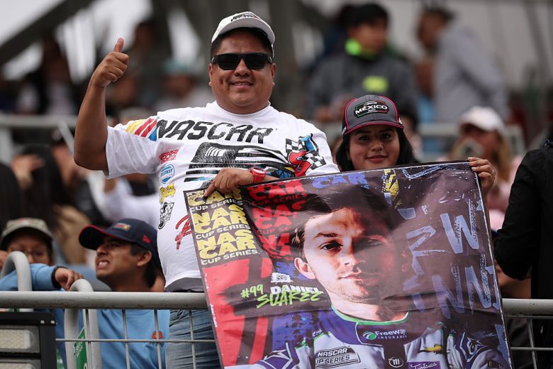Fans show excitement in Mexico City.