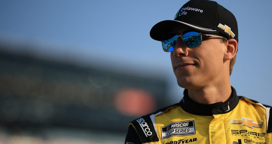 Carson Hocevar looks on during qualifying for the NASCAR Craftsman Truck Series DQS Solutions & Staffing 250 Powered by Precision Vehicle Logistics at Michigan International Speedway on June 7, 2025 in Brooklyn, Michigan.