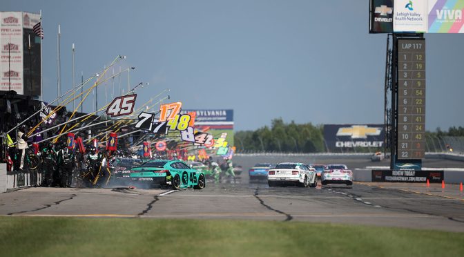 2025 Pocono Raceway pit stall assignments