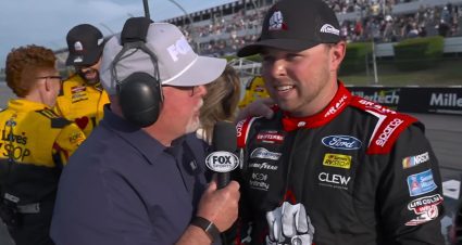 Layne Riggs ‘on cloud nine’ after thrilling Pocono victory