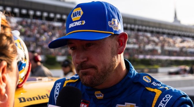 Featured Image for Daniel Hemric building momentum but leaves Pocono searching for more