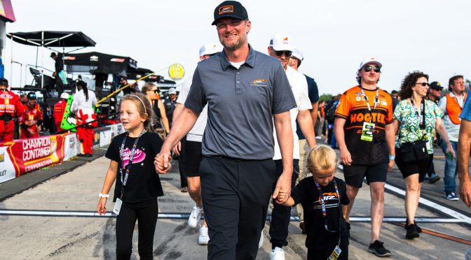 Featured Image for Dale Jr. savors Pocono triumph as crew chief with Connor Zilisch