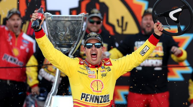 Joey Logano nominated for Best Driver Award at 2025 ESPYS