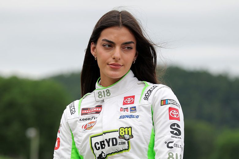 Toni Breidinger looks on at Lime Rock.