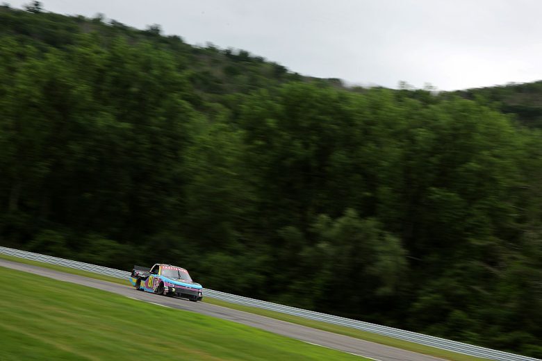 Connor Mosack drives at Lime Rock.