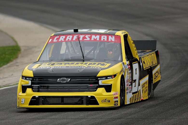 Grant Enfinger drives at Lime Rock.