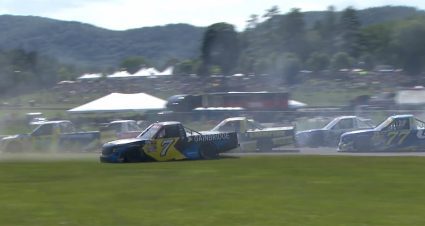 Chaos strikes on final restart at Lime Rock Park