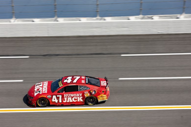 Ricky Stenhouse Jr. drives at EchoPark Speedway.